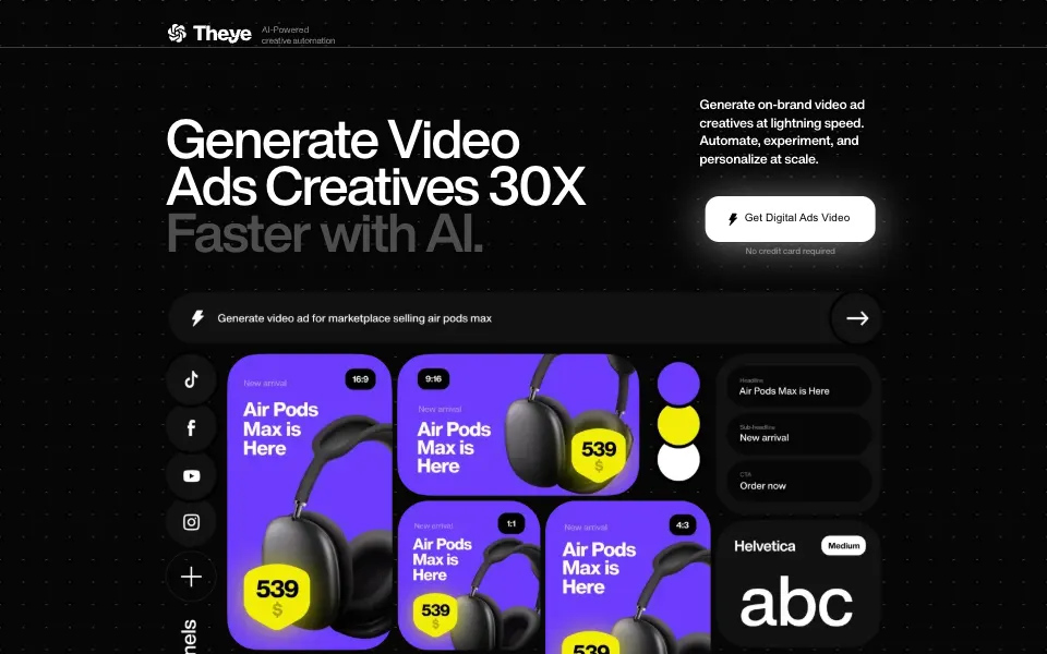 Theye AI: превью